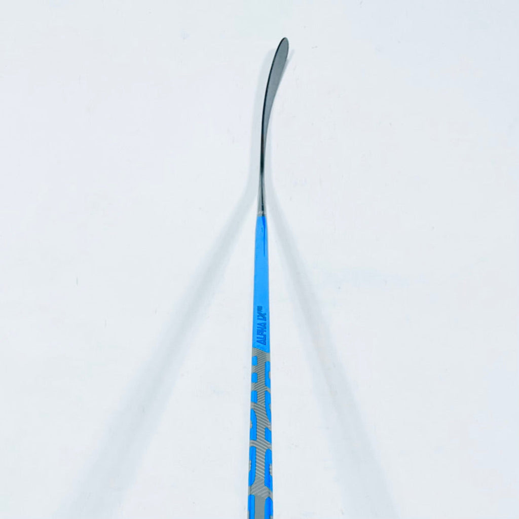 Custom University of Maine Warrior Alpha LX Pro (QRE Build) Hockey Stick-LH-75 Flex-P92M (Sand Paper Finish)-Grip