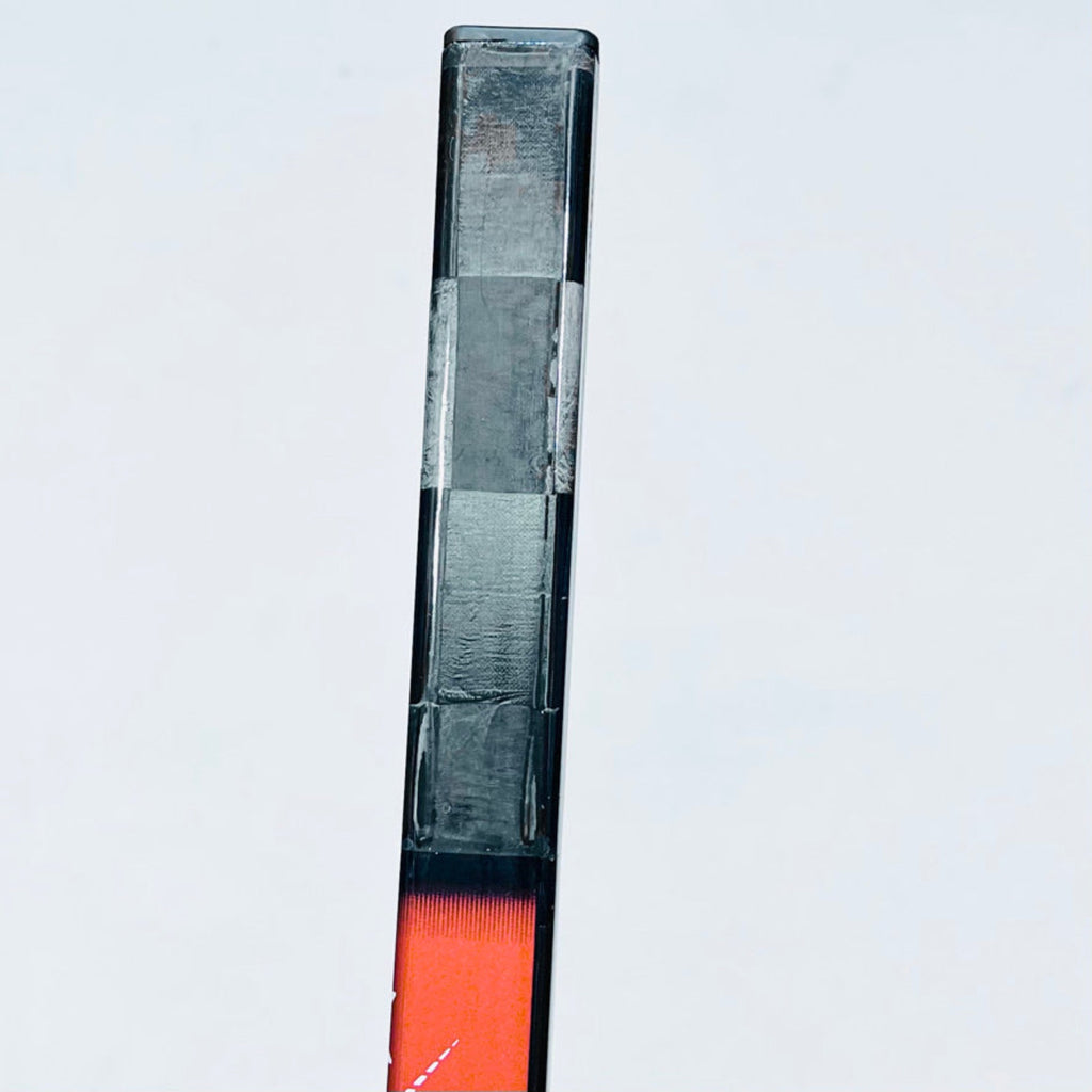 Custom Red Bauer Vapor Hyperlite Hockey Stick-RH-95 Flex-P28-Grip-+6" Extension
