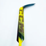 New Custom Gold & Maroon CCM Extreme Flex 5 Pro Lite Hockey Goalie Stick-26" (Stamp)-Regular-P31