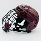 CCM Resistance Hockey Helmet-Medium-Maroon-CCM 580 Cage Large