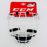 New CCM FM 580 Hockey Facemask Cage-White-Large