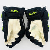 Dallas Stars BLACKOUT Bauer Supreme MACH Hockey Gloves-15"-Custom Vapor Cuff-Single Layer Palms