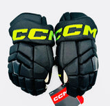 New Dallas Stars BLACKOUT CCM HGTK Hockey Gloves-14"-Single Layer Palms