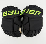 New Dallas Stars BLACKOUT Bauer Vapor Hyperlite Pro Hockey Gloves-14"-Single Layer Palm