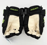 New Dallas Stars BLACKOUT Bauer Vapor Hyperlite Pro Hockey Gloves-14"-Single Layer Palm