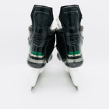 Custom Green CCM Jetspeed FT6 Pro Hockey Skates-9.5-Regular Fit-288-Fly Ti