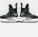 Custom Black CCM Jetspeed FT6 Pro Hockey Skates-10.5-Regular Fit-296-LS Pulse Ti