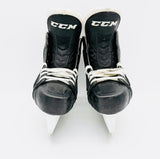 Custom NHL Pro Stock CCM Super Tacks AS1 Pro Hockey Skates-8-Regular Fit-271-Step Blacksteel