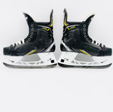 Custom NHL Pro Stock CCM Super Tacks AS1 Pro Hockey Skates-8-Regular Fit-271-Step Blacksteel