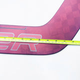 New Custom Red Bauer Supreme MACH Goalie Hockey Stick-Regular-P31-31" Shaft-27" Paddle ***As Measured***