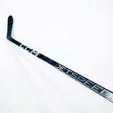 New Custom Silver CCM Jetspeed FT6 Pro Hockey Stick-RH-85 Flex-P28-Grip W/ Bubble Texture