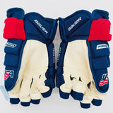 New Team USA Bauer PRO Series Hockey Gloves-USA Hockey Logo-14"