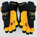 New Colorado College Bauer Nexus 2N Pro Hockey Gloves-15" (Gold Palms)