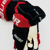 New Ohio State Bauer Supreme Ultrasonic Hockey Gloves-13"