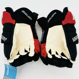 New Ohio State Bauer Supreme Ultrasonic Hockey Gloves-13"