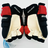 New Ohio State Bauer Pro Series Hockey Gloves-13"