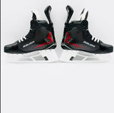 New Custom Red Bauer Supreme Shadow Hockey Skates-6.5 D/A-263