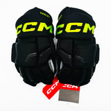 New Dallas Stars BLACKOUT CCM HGQL Hockey Gloves-14"-Grey Palms