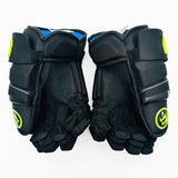 New Dallas Stars BLACKOUT Warrior Covert QRE Pro Hockey Gloves-14"-Black Palms