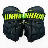 New Dallas Stars BLACKOUT Warrior Covert QRE Pro Hockey Gloves-14"-Black Palms