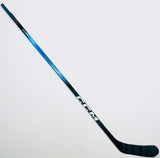 New 2-Pack Custom Blue CCM JetSpeed FT8 Pro-LH-85-P90TM-Grip W/ Bubble Texture