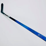 New Custom Blue CCM JetSpeed FT8 Pro (Trigger 9 Pro Build)-Intermediate-RH-65-P90M-Bubble Texture W/ Grip