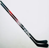 New Custom Red CCM JetSpeed FT8 Pro-LH-90-P90-Grip W/ Bubble Texture