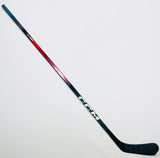 New Custom Red CCM JetSpeed FT8 Pro-LH-90-P90-Grip W/ Bubble Texture