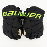 New Dallas Stars BLACKOUT Bauer Vapor Hyperlite Pro Hockey Gloves-14"-Single Layer Palms