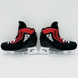 New Custom Red True Custom Pro Two Piece Goalie Skates- 7 D/A-7-Shift Attack Holder