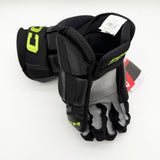 New Dallas Stars BLACKOUT CCM HGCLPP Hockey Gloves-15"-Single Layer Palms