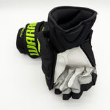 New Dallas Stars BLACKOUT Warrior Covert QRE Pro Hockey Gloves-14"-Gray Digital Palms-Custom Cuff
