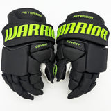 New Dallas Stars BLACKOUT Warrior Covert QRE Pro Hockey Gloves-14"-Gray Digital Palms-Custom Cuff