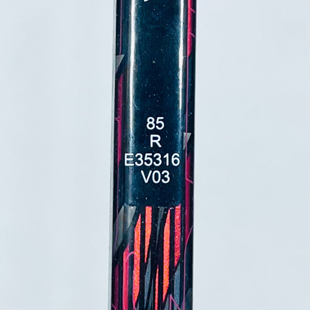 New Red CCM Jetspeed FT5 Pro Hockey Stick-LH-P90-85 Flex-Grip