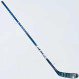 New Blue CCM Jetspeed FT5 Pro (Trigger 7 Pro Build)  Hockey Stick-LH-P28M (Gloss Finish)-85 Flex-Grip W/ Corner Tactile