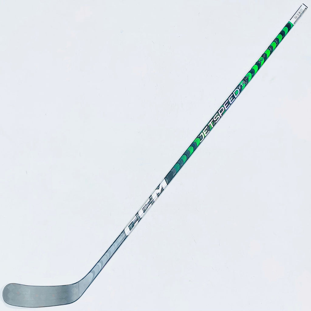 New Custom Green CCM Jetspeed FT5 Pro (Trigger 7 Pro Build) Hockey Stick-RH-80 Flex-P90M-Grip
