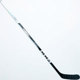 New Custom Silver CCM Jetspeed FT6 Pro Hockey Stick-LH-85 Flex-P90M-Grip W/ Bubble Texture