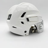 NHL Pro Stock CCM Super Tacks X Hockey Helmet-Large-White-Warrior Visor