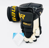 New Colorado College Bauer Pro Series Hockey Gloves-15"-Single Layer Palms
