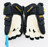 New Colorado College Bauer Pro Series Hockey Gloves-14"-Single Layer Palms