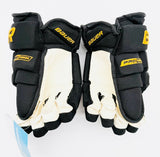 New Colorado College Bauer Pro Series Hockey Gloves-13"-Single Layer Palms
