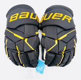 New Colorado College Bauer Supreme Mach Hockey Gloves-15"-Single Layer Palms