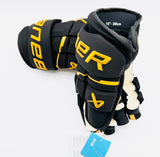 New Colorado College Bauer Supreme Mach Hockey Gloves-15"-Single Layer Palms