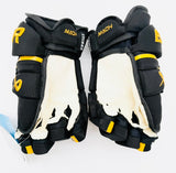 New Colorado College Bauer Supreme Mach Hockey Gloves-14"-Single Layer Palms