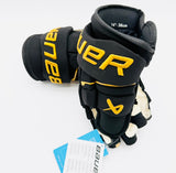 New Colorado College Bauer Supreme Mach Hockey Gloves-14"-Single Layer Palms