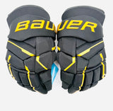 New Colorado College Bauer Supreme Mach Hockey Gloves-13"-Single Layer Palms