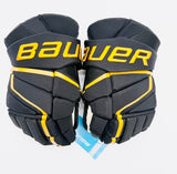 New Colorado College Bauer Vapor Hyperlite Hockey Gloves-14"-Single Layer Palms