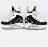 Nearly New Custom White CCM Tacks XF Pro Hockey Skates-9.5 D/A-280