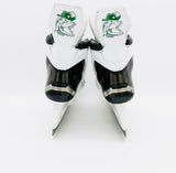 Nearly New Custom White CCM Tacks XF Pro Hockey Skates-9.5 D/A-280