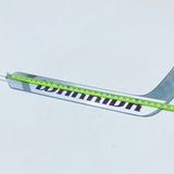 New Custom Maroon Warrior Ritual V2 Pro+ Goalie Hockey Stick-Regular-P31-28 Paddle-33.75" Shaft (As Measured)